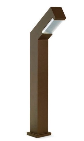 9440/500 MINI FAROLA ALUM CUADRADA 75mm x 50cm E-27 BC15w óD